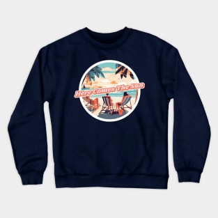 BEACH VACATION Crewneck Sweatshirt